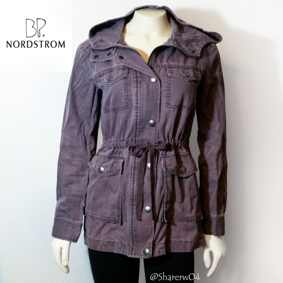 Nordstrom Jackets & Blazers - Nordstrom BP Military Jacket Dusty Purple Small